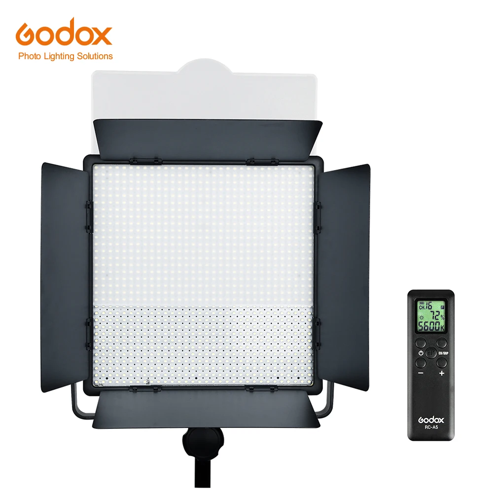 

Godox LED1000W 1000 LED 5600K White Video Light Lighting Brightness + Wireless Remote + Power Adapter For Camera DV Video