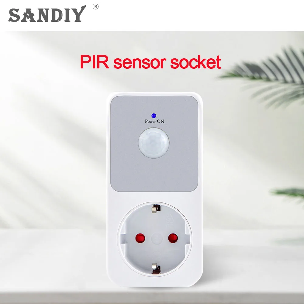 Настенная розетка SANDIY с пассивным ИК датчиком, 16 А, 220 В
Настенная розетка SANDIY с пассивным ИК датчиком, 16 А, 220 В