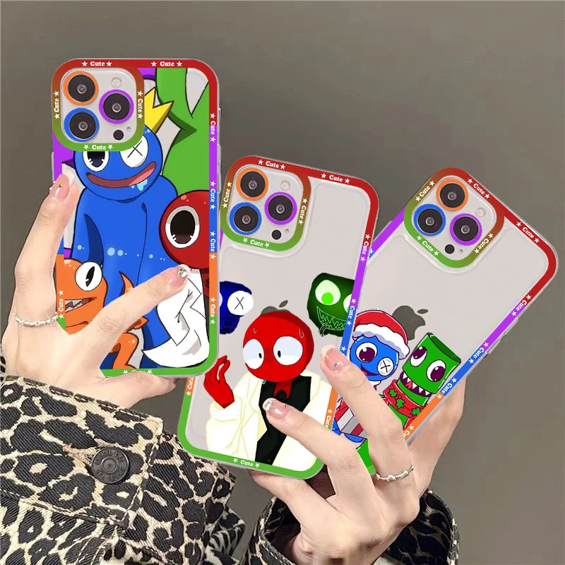 Rainbow Friends Toy Cartoon Game Phone Case For iPhone 11 12 13 14 Mini Pro Max XR X XS TPU Clear Case For 8 7 6 Plus SE 2020
Rainbow Friends Toy Cartoon Game Phone Case For iPhone 11 12 13 14 Mini Pro Max XR X XS TPU Clear Case For 8 7 6 Plus SE 2020