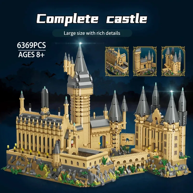 MOC 6369 шт. волшебный средневековый замок MOC мини-Модель здание микро архитектурные блоки сборные Кирпичи игрушки для детей подарок
MOC 6369 шт. волшебный средневековый замок MOC мини-Модель здание микро архитектурные блоки сборные Кирпичи игрушки для детей подарок