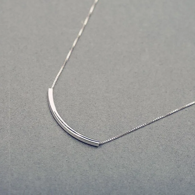 Minimalism Geometric Lines Fashion Curve Silver Necklace for Women Ladies Stereo Pipe Necklace Chain Choker Party Accessories
Minimalism Geometric Lines Fashion Curve Silver Necklace for Women Ladies Stereo Pipe Necklace Chain Choker Party Accessories