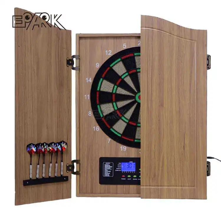 Professional Dart Game Machine wooden Dart score board with 12 darts indoor outdoor
Professional Dart Game Machine wooden Dart score board with 12 darts indoor outdoor