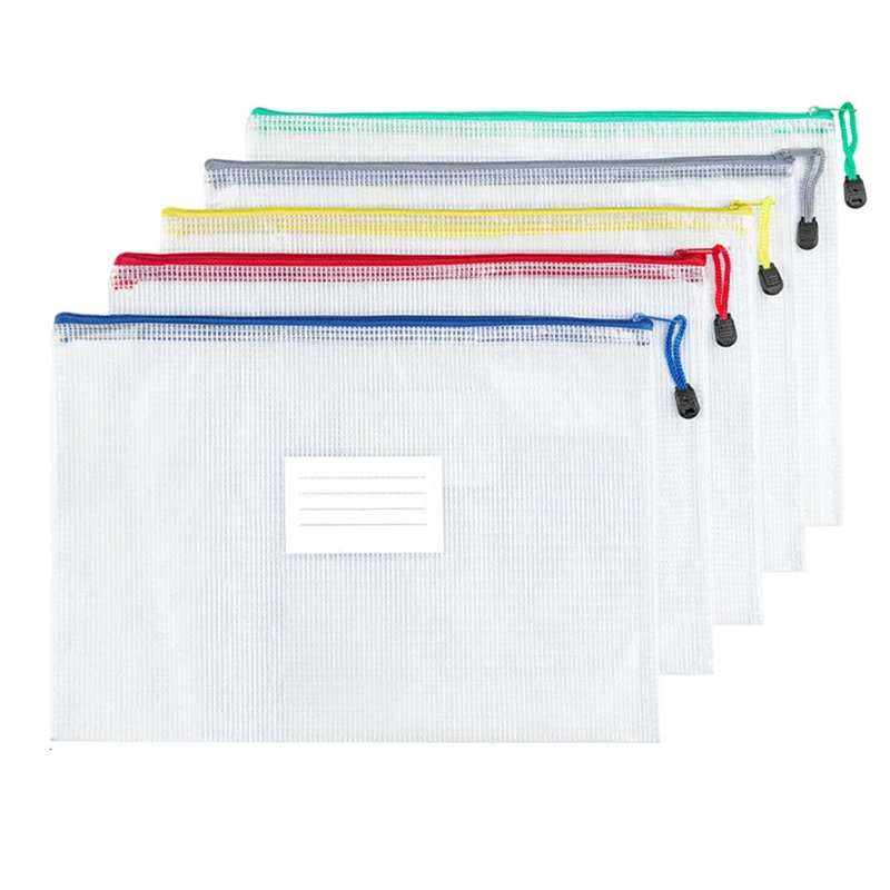 Grid File Bag PVC A4 Extra Thick Waterproof Archives Test Paper Storage Book Bag 240X340mm
Grid File Bag PVC A4 Extra Thick Waterproof Archives Test Paper Storage Book Bag 240X340mm