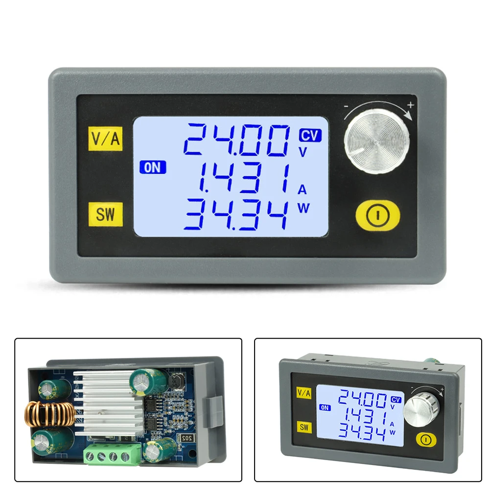 DC Step-Up/Down Converter XY-SK35H 5.0-30V Input Variable Voltage Regulator CC CV 0.6-30V Power Module 0~4.0A Solar Charging Par
DC Step-Up/Down Converter XY-SK35H 5.0-30V Input Variable Voltage Regulator CC CV 0.6-30V Power Module 0~4.0A Solar Charging Par