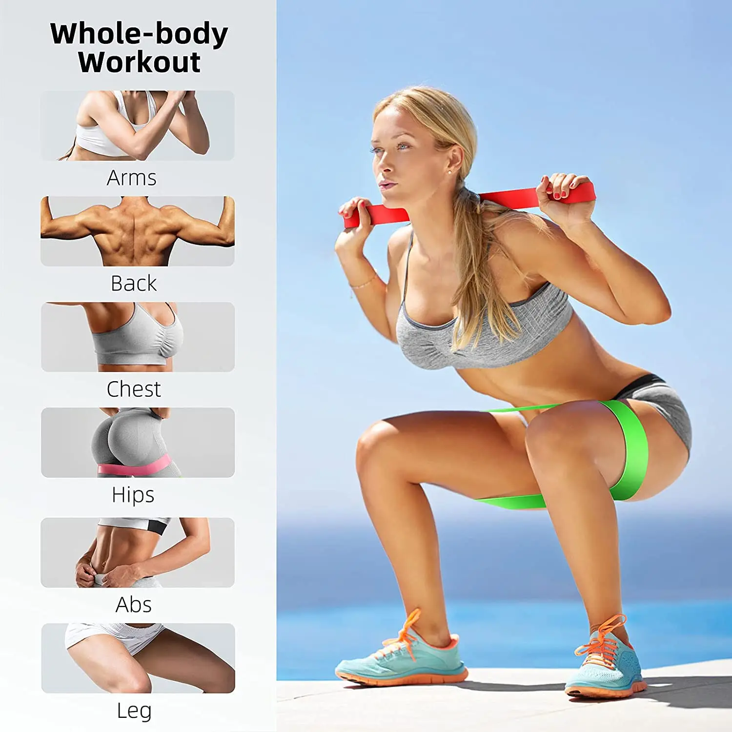 Latex Resistance Bands Fitness Set Rubber Loop Bands Strength Training Workout Expander Gym Equipment Elastic Bands
Latex Resistance Bands Fitness Set Rubber Loop Bands Strength Training Workout Expander Gym Equipment Elastic Bands