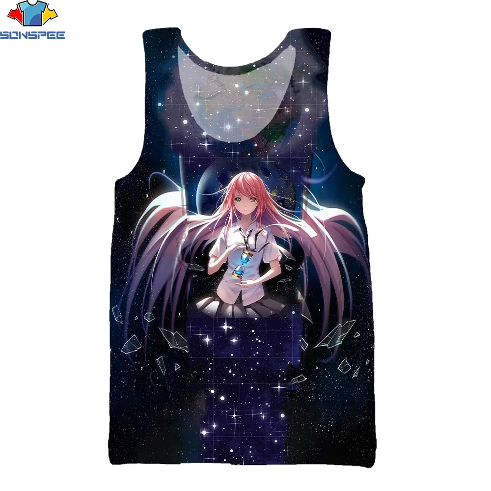 SONSPEE 3D Print Sunmmer Hot Sale Men Women Sleeveless Vest Japanese Animation Characters Sport Leisure Street Crewneck Tank Top
SONSPEE 3D Print Sunmmer Hot Sale Men Women Sleeveless Vest Japanese Animation Characters Sport Leisure Street Crewneck Tank Top