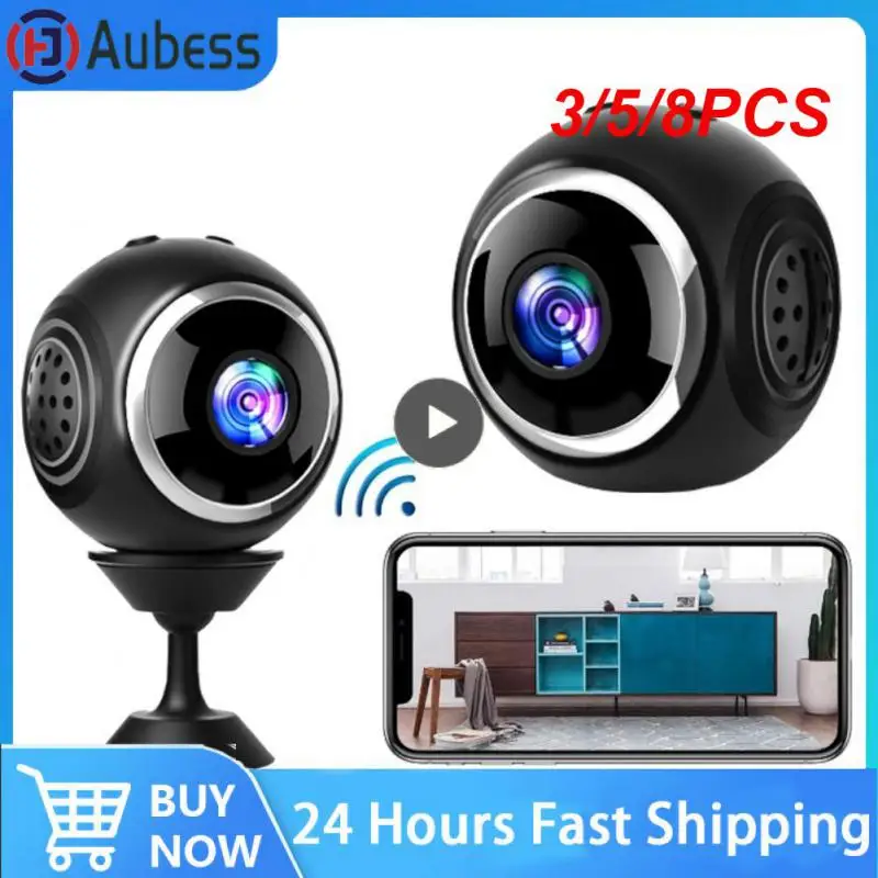 3/5/8PCS Small Camera Indoor Wifi Survalance Camera Mini Camera Infrared Night 1080p Wifi Ip Camera For Ios/android
3/5/8PCS Small Camera Indoor Wifi Survalance Camera Mini Camera Infrared Night 1080p Wifi Ip Camera For Ios/android