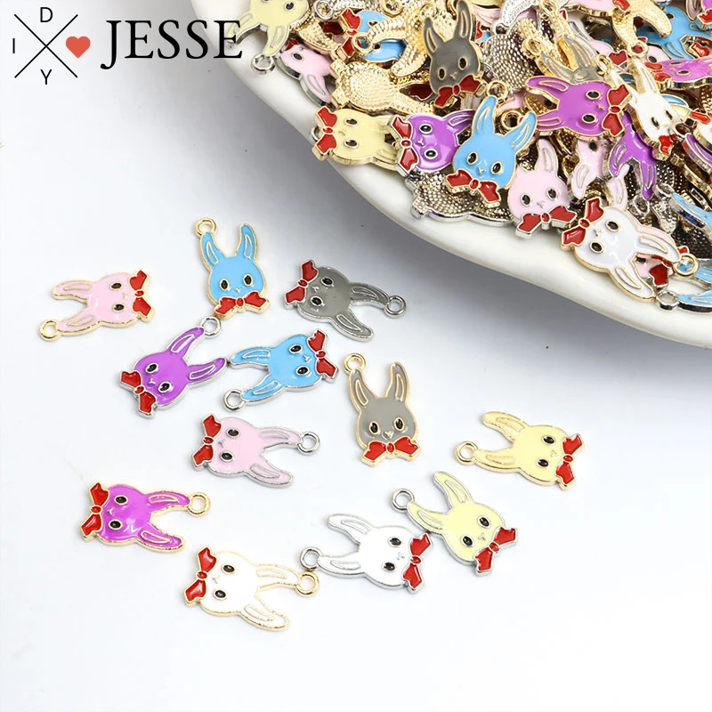 10Pcs Enamel Cute Rabbit Charms Colorful Metal Bow Tire Buuny Pendant Jewelry Making Fancy Accessory Handmade Crafting Material
10Pcs Enamel Cute Rabbit Charms Colorful Metal Bow Tire Buuny Pendant Jewelry Making Fancy Accessory Handmade Crafting Material