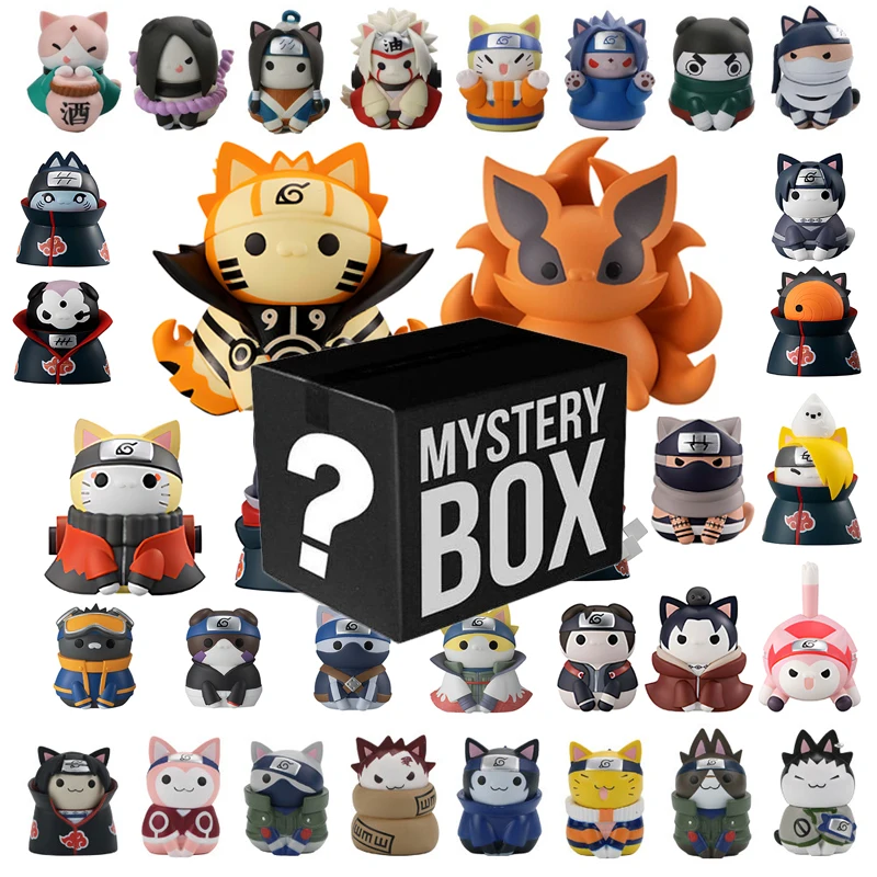 Naruto Cat Mini Anime Figure Blind Box Collectible Action Figurines Cat Figures Collectible Toys Mystery Box Anime Best Gift
Naruto Cat Mini Anime Figure Blind Box Collectible Action Figurines Cat Figures Collectible Toys Mystery Box Anime Best Gift