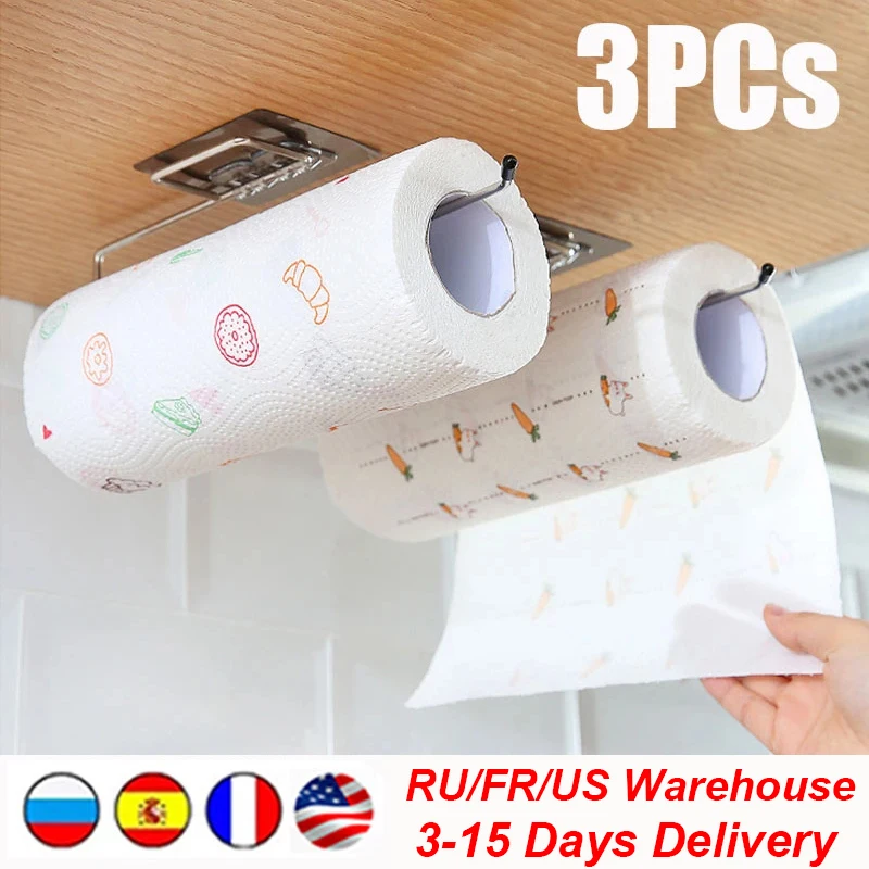 2/3PCs Hanging Roll Paper Holder Bathroom Toilet Paper Holder Towel Rack Stand Kitchen Racks Stand Paper Rack Storage Organizer
2/3PCs Hanging Roll Paper Holder Bathroom Toilet Paper Holder Towel Rack Stand Kitchen Racks Stand Paper Rack Storage Organizer
