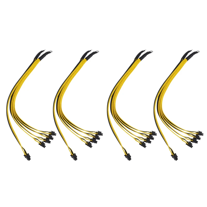 12Pcs 6Pin Connector Sever Power Supply Cable Pcie Express For P3 S7 S9 Bitmain Miner Machine Support Miner PSU Cable
12Pcs 6Pin Connector Sever Power Supply Cable Pcie Express For P3 S7 S9 Bitmain Miner Machine Support Miner PSU Cable