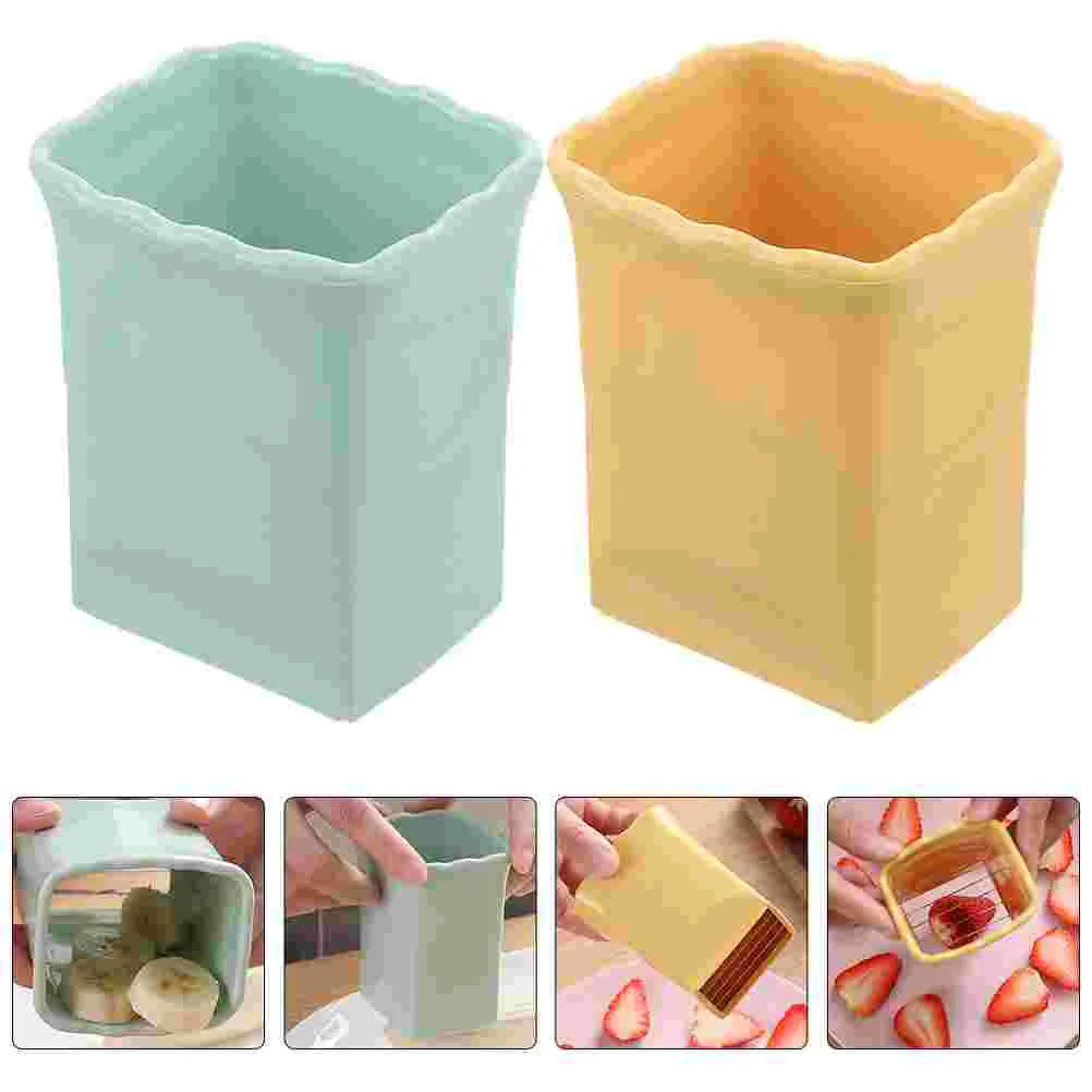 2 Pcs Fruit Slicer Egg Stainless Steel Tool Slicing Strawberry Cup Plastic Banana
2 Pcs Fruit Slicer Egg Stainless Steel Tool Slicing Strawberry Cup Plastic Banana