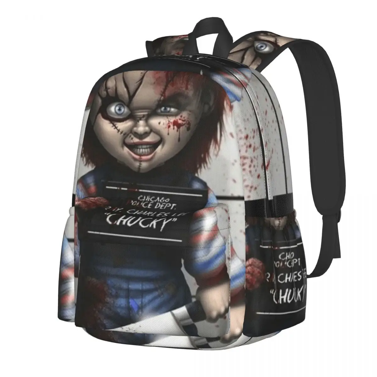 Chucky From Childs Play Backpack Tv Series Sport Backpacks Unisex Streetwear High School Bags Design Pattern Rucksack
Chucky From Childs Play Backpack Tv Series Sport Backpacks Unisex Streetwear High School Bags Design Pattern Rucksack