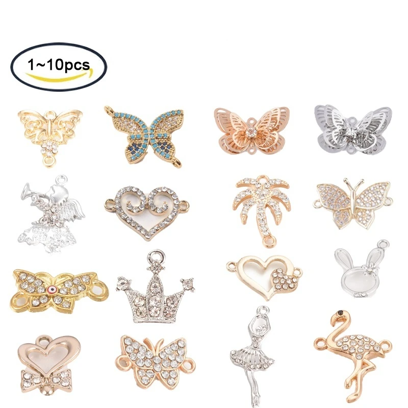 NBEADS 1-10PCS Alloy Rhinestone Links connectors Butterfly Golden 20x20x2mm Hole: 2mm
NBEADS 1-10PCS Alloy Rhinestone Links connectors Butterfly Golden 20x20x2mm Hole: 2mm