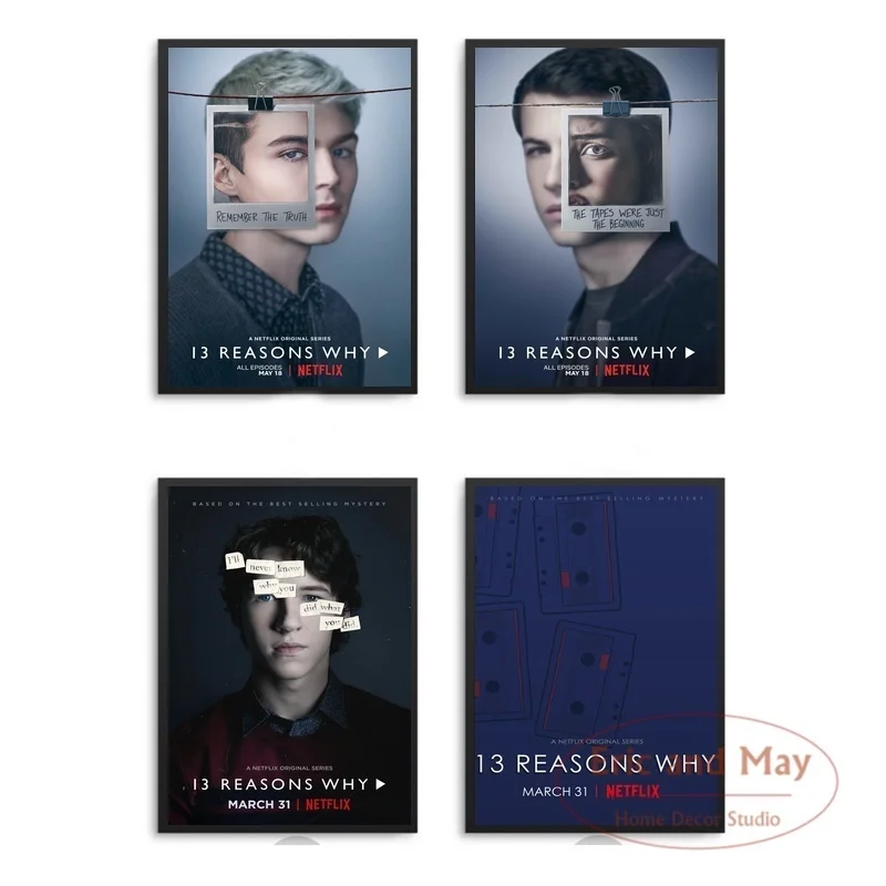 13 Reasons Why Canvas Painting Posters And Prints Pictures On The Wall Nordic Decoration Home Decor Affiche 
13 Reasons Why Canvas Painting Posters And Prints Pictures On The Wall Nordic Decoration Home Decor Affiche
