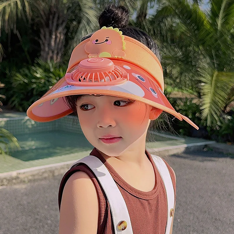 Summer Children Sun Hat with Fan Rechargeable Sunshade Empty Top Hat Outdoor Cooling Electric Fan Hat Cute Cartoon Beach Sun Hat
Summer Children Sun Hat with Fan Rechargeable Sunshade Empty Top Hat Outdoor Cooling Electric Fan Hat Cute Cartoon Beach Sun Hat