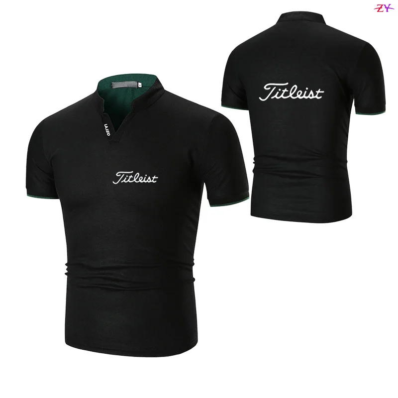 Summer Hot Sale Men's Casual Polo Shirt 2022 New Fashion Cuff Striped Men's Stand Collar Half Collar Casual Polo Shirt
Summer Hot Sale Men's Casual Polo Shirt 2022 New Fashion Cuff Striped Men's Stand Collar Half Collar Casual Polo Shirt