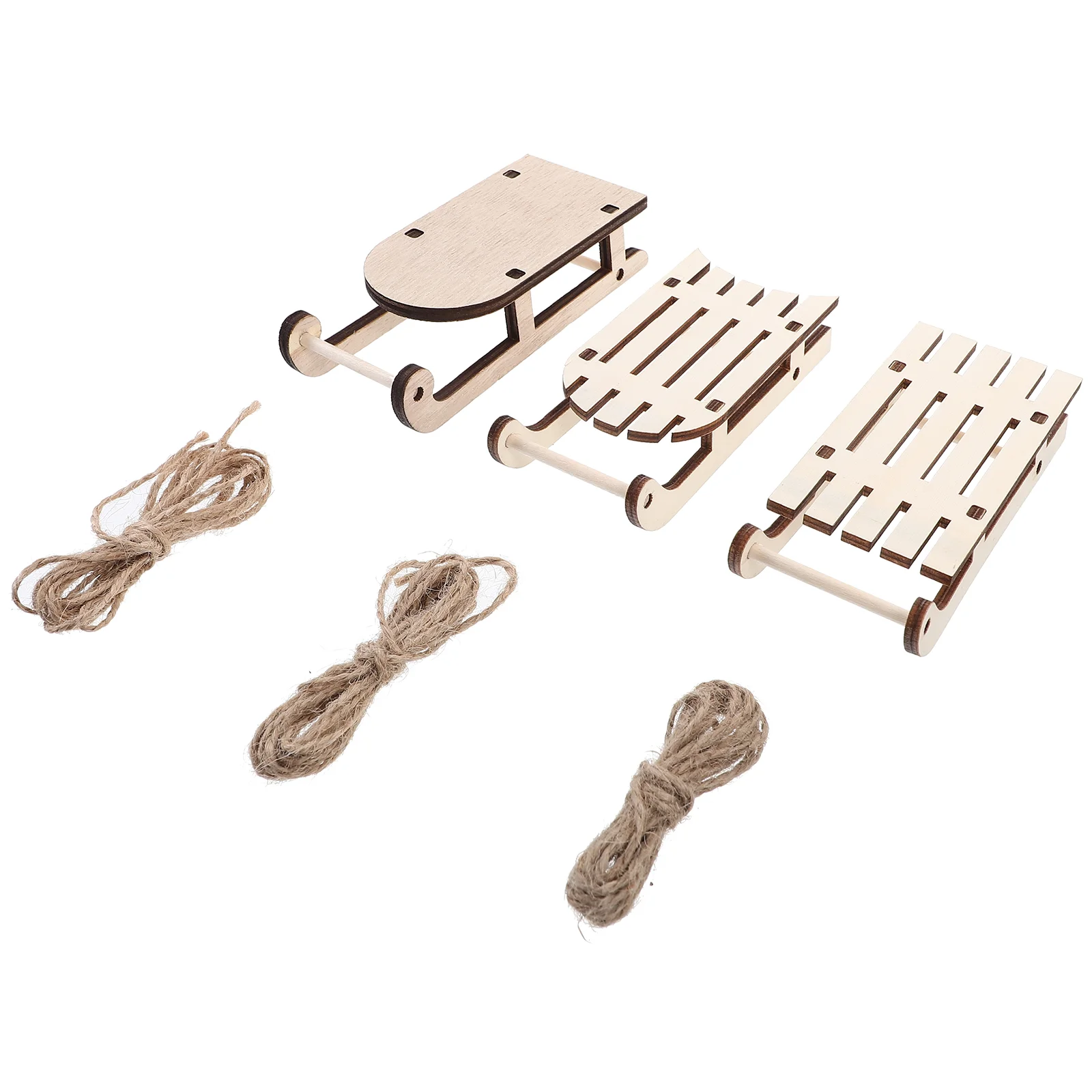 Sleigh Decorations Wooden Sled Craft Xmas Novel Household Adornment Blank Supplies
Sleigh Decorations Wooden Sled Craft Xmas Novel Household Adornment Blank Supplies