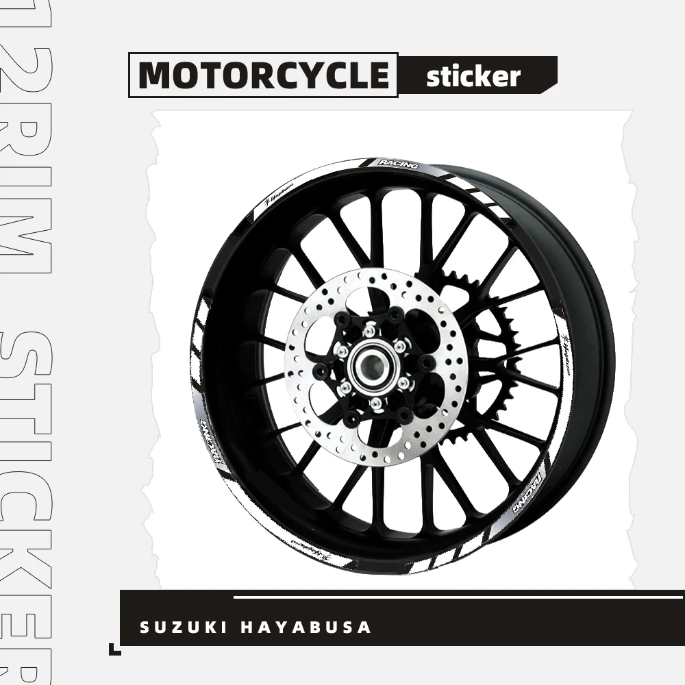 12 Pcs Motorcycle Wheel Sticker stripe Reflective Rim stickers decal For SUZUKI GSXR1300 HAYABUSA gsxr 1300
12 Pcs Motorcycle Wheel Sticker stripe Reflective Rim stickers decal For SUZUKI GSXR1300 HAYABUSA gsxr 1300