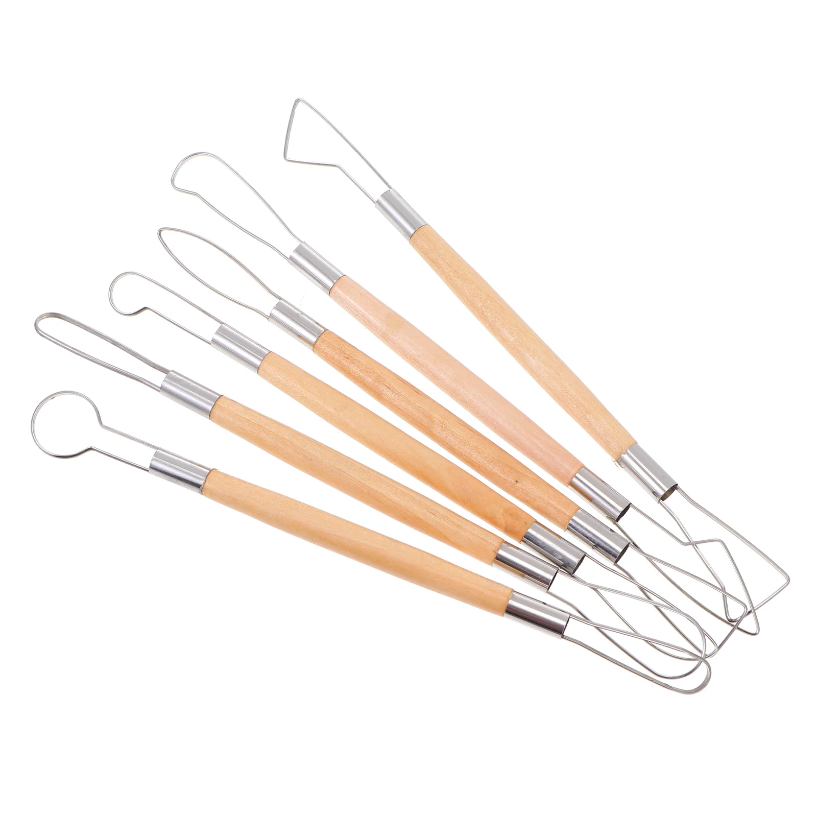 6 Pcs Pottery Sculpting Tool Gadgets Kids Clay Carving Tools Polymer Clay Tools Kid Tools Sculpture Tool Wood Sculpt Pottery Kit
6 Pcs Pottery Sculpting Tool Gadgets Kids Clay Carving Tools Polymer Clay Tools Kid Tools Sculpture Tool Wood Sculpt Pottery Kit