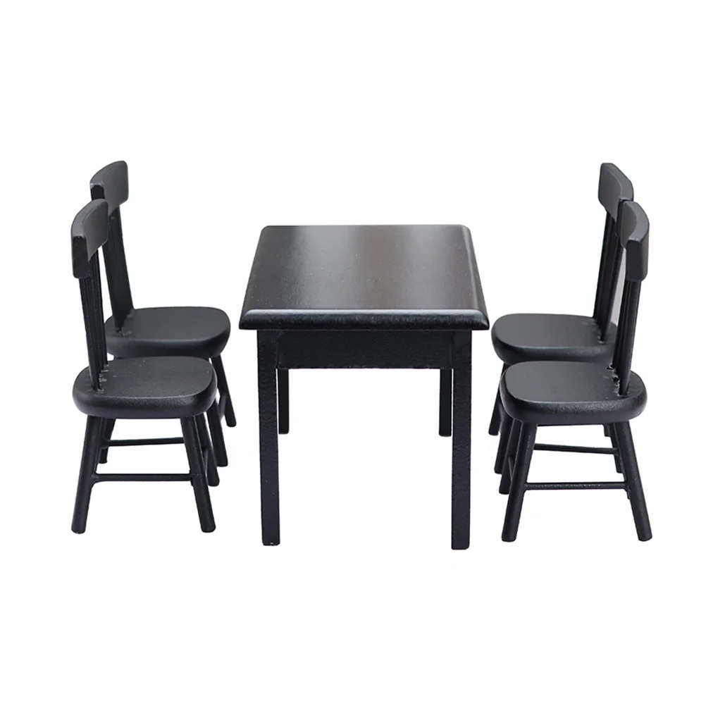 1 Set of Mini House Table Chair Model Restaurant Micro Scene Table and Chair Supply
1 Set of Mini House Table Chair Model Restaurant Micro Scene Table and Chair Supply