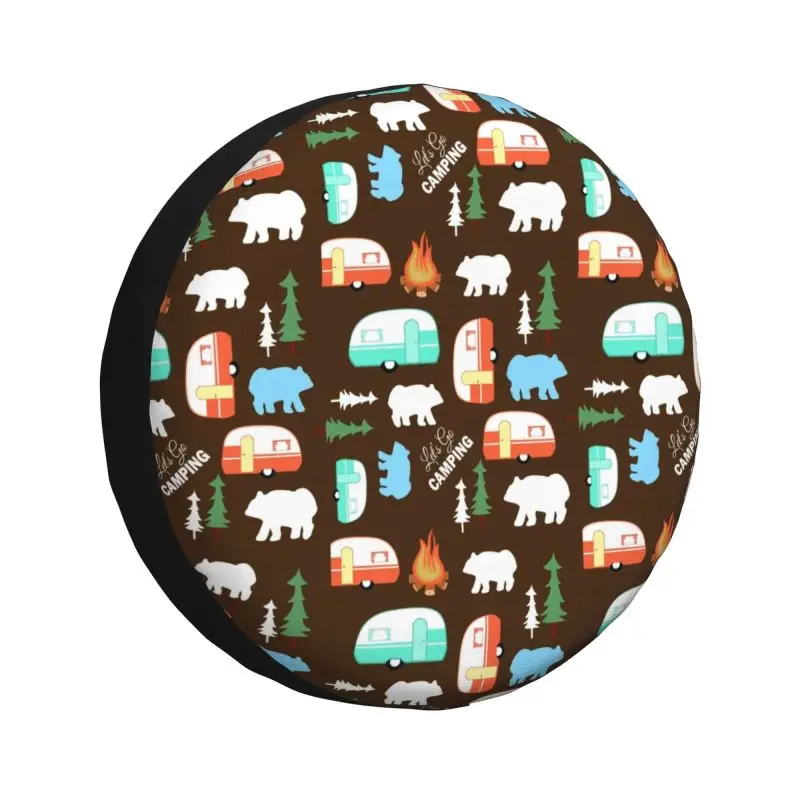 Let's Go Camping Spare Tire Cover for Toyota Mitsubishi Suzuki Jeep RV SUV Trailer Happy Camper Car Wheel Protector Covers
Let's Go Camping Spare Tire Cover for Toyota Mitsubishi Suzuki Jeep RV SUV Trailer Happy Camper Car Wheel Protector Covers