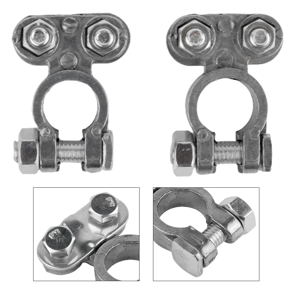 1 Pair Car Boat Truck Battery Terminal Clamp Pile Alloy Head Connector Clip 12V Automotive Car Top Post Battery Terminals
1 Pair Car Boat Truck Battery Terminal Clamp Pile Alloy Head Connector Clip 12V Automotive Car Top Post Battery Terminals