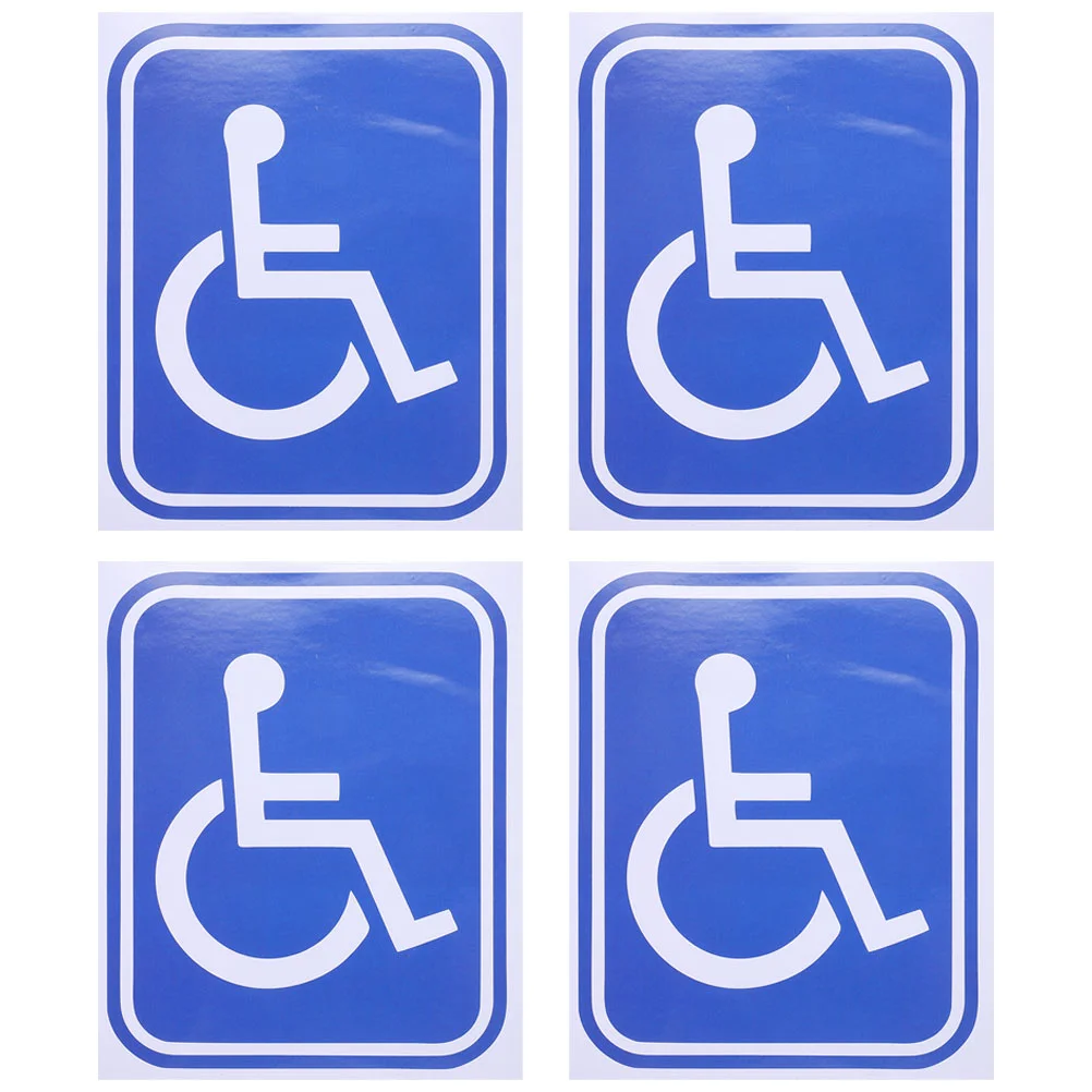 4pcs Adhesive Disabled Wheelchair Sticker Adhesive Disabled Wheelchair Disability Sticker
4pcs Adhesive Disabled Wheelchair Sticker Adhesive Disabled Wheelchair Disability Sticker