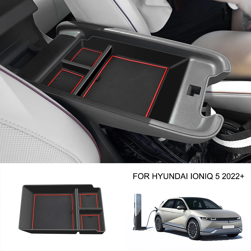Car Armrest Storage Box Stowing Tidying Organizer Case For Hyundai IONIQ 5 2021+
Car Armrest Storage Box Stowing Tidying Organizer Case For Hyundai IONIQ 5 2021+