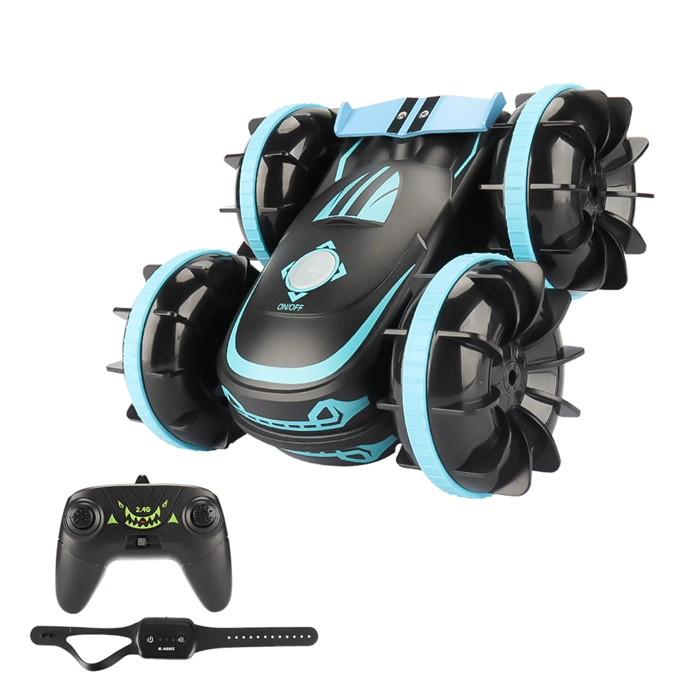 Amphibious Remote Control Auto Car 2.4G Special Vehicle Gesture Sensor Driving RC Car Toys for Kids-Blue
Amphibious Remote Control Auto Car 2.4G Special Vehicle Gesture Sensor Driving RC Car Toys for Kids-Blue