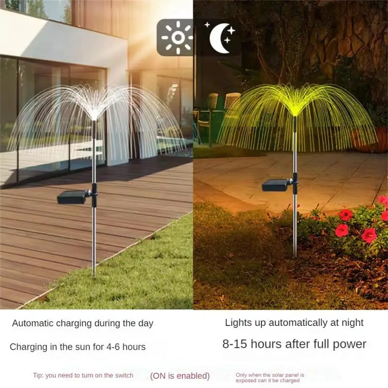 Solar Garden Lights Outdoor Waterproof Fiber Optic Jellyfish Lawn Lights Outdoor Patio Villa Yard Decor
Solar Garden Lights Outdoor Waterproof Fiber Optic Jellyfish Lawn Lights Outdoor Patio Villa Yard Decor