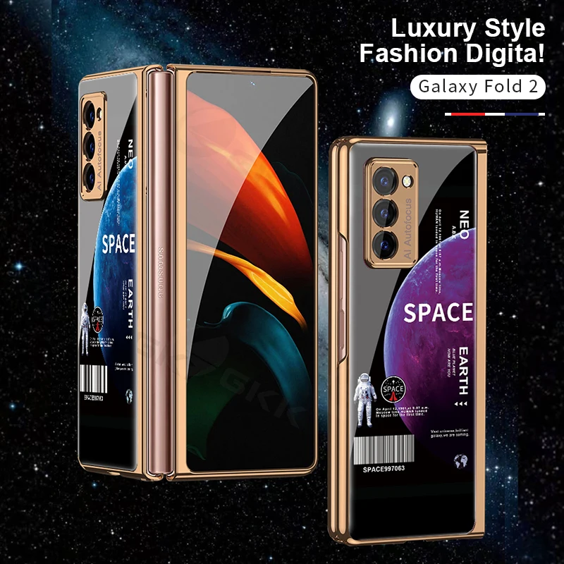 GKK Оригинальный чехол из закаленного стекла для Samsung Galaxy Z Fold 3 2 5G, чехол с роскошным покрытием и жесткой рамкой для Samsung Z Fold 3 2 5G
GKK Оригинальный чехол из закаленного стекла для Samsung Galaxy Z Fold 3 2 5G, чехол с роскошным покрытием и жесткой рамкой для Samsung Z Fold 3 2 5G