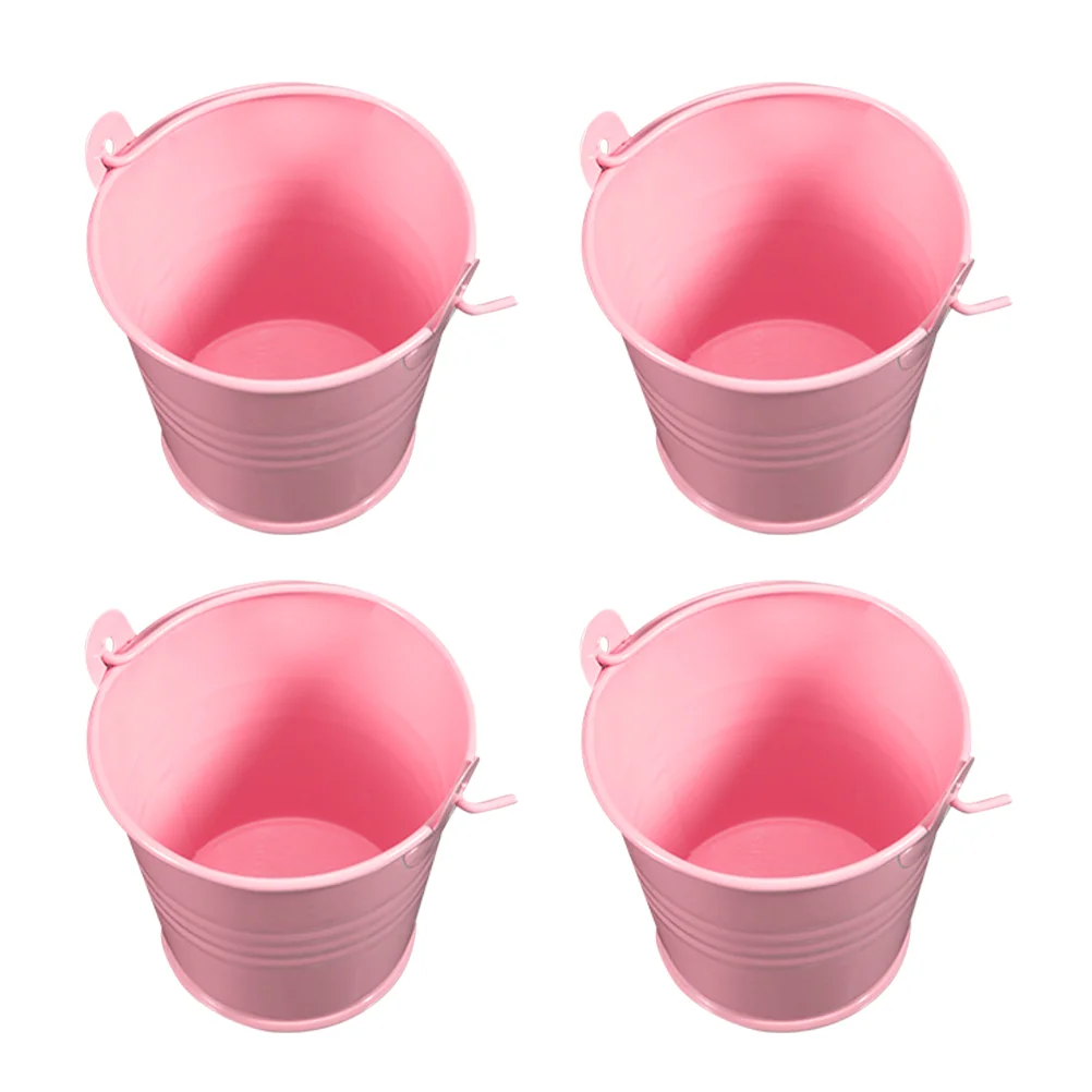 4 Pcs Crafts Mini Bucket Child Rustic Wedding Decorations Votive Candles Iron Multi-function Flowerpot Pots 
4 Pcs Crafts Mini Bucket Child Rustic Wedding Decorations Votive Candles Iron Multi-function Flowerpot Pots