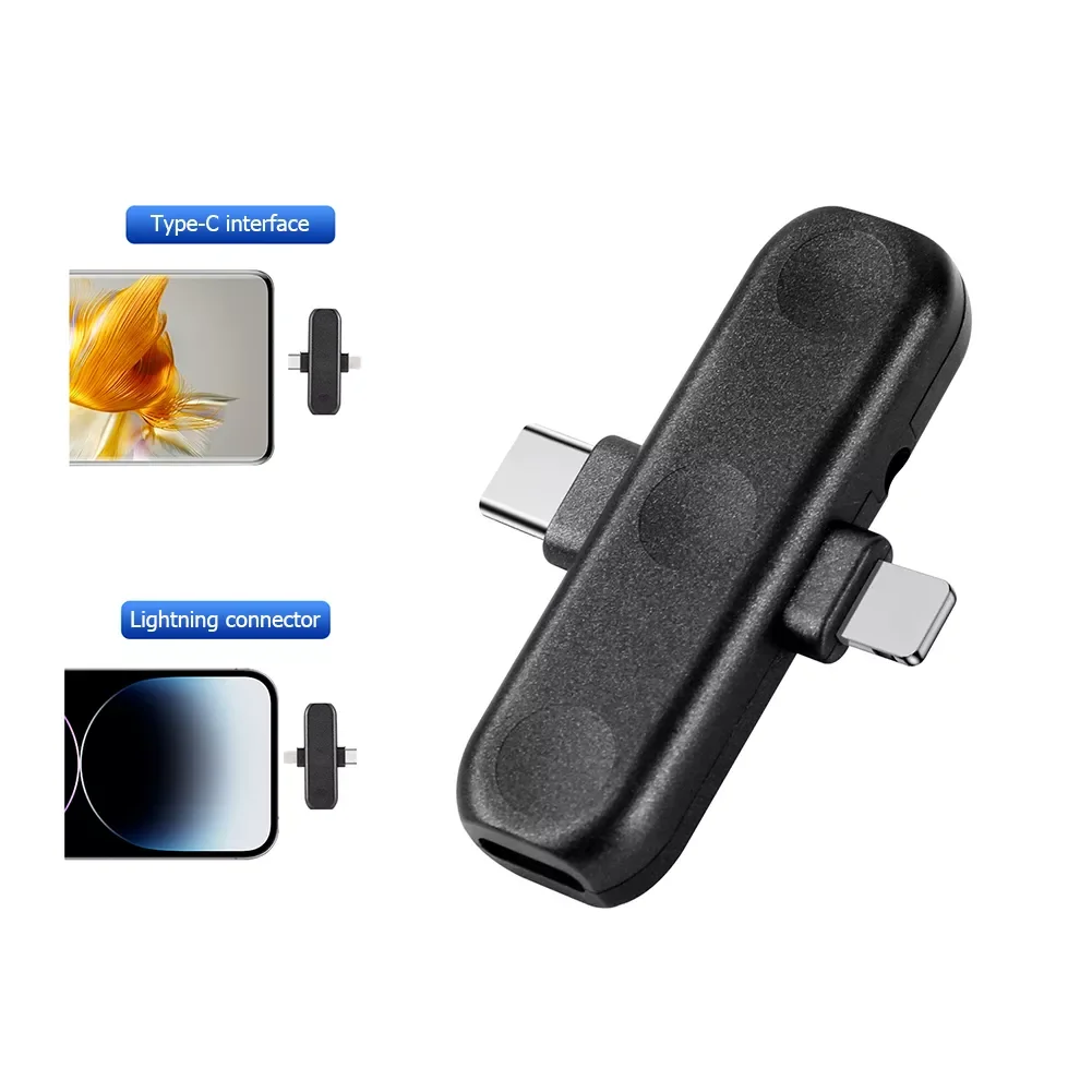 1set Lavalier Microphone Wireless Noise Reduction Stable Signal Audio Video Recording with Charging Box for Mobile Laptop
1set Lavalier Microphone Wireless Noise Reduction Stable Signal Audio Video Recording with Charging Box for Mobile Laptop