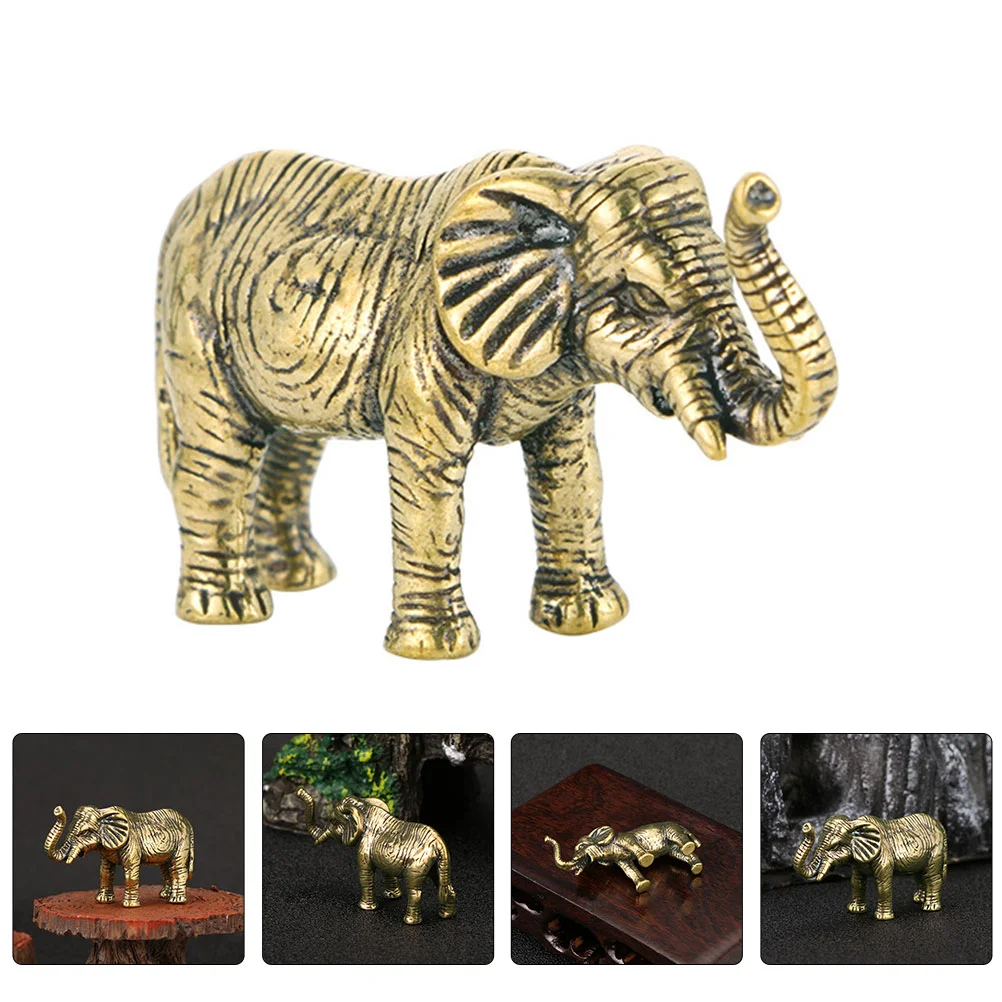 Elephant Decor Brass Statue Shui Feng Sculpture Figurine Gift Statues Luck Good Animal Wealth Desktop Housewarming Decorations
Elephant Decor Brass Statue Shui Feng Sculpture Figurine Gift Statues Luck Good Animal Wealth Desktop Housewarming Decorations