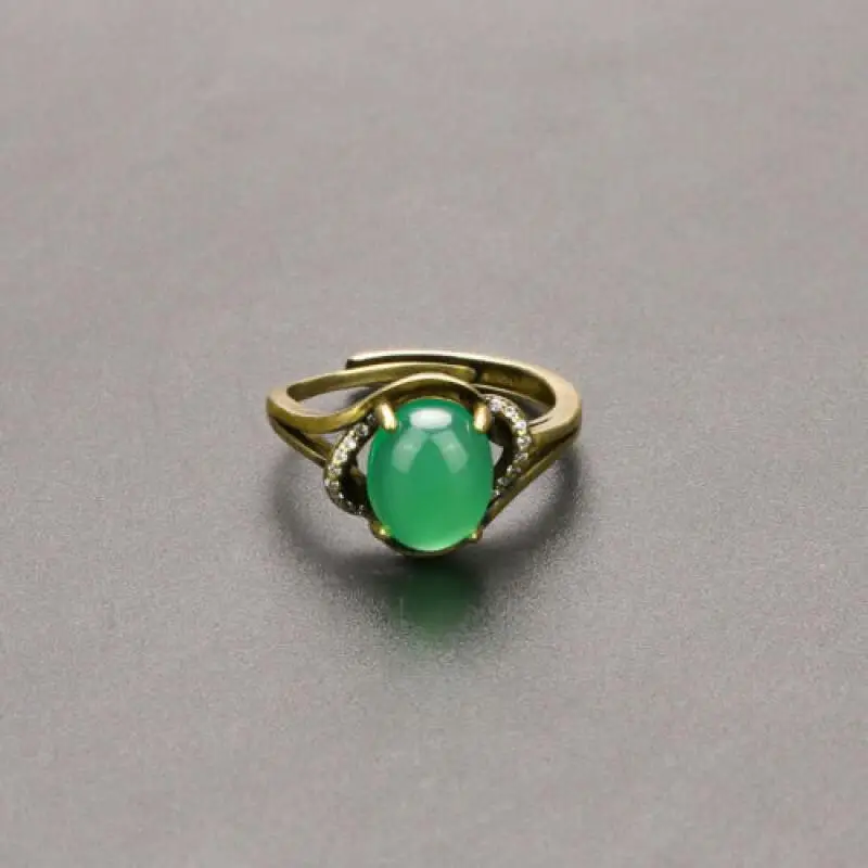 Зеленые нефритовые кольца, подарки, латунные аксессуары, коллекция регулируемых колец для скульптур 
Зеленые нефритовые кольца, подарки, латунные аксессуары, коллекция регулируемых колец для скульптур