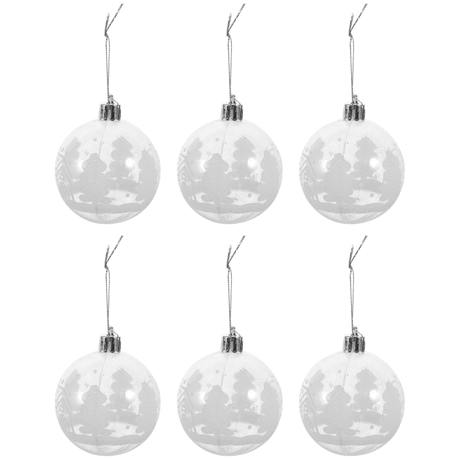 6 шт., новогодние акриловые шары
6 шт., новогодние акриловые шары