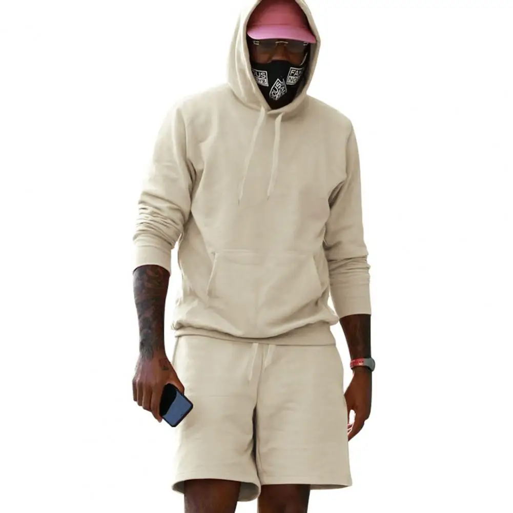 Men Sports Outfit Men's Casual Tracksuit Set with Hoodie Drawstring Pockets for Spring Autumn Seasons Hoodie Shorts Set for Men
Men Sports Outfit Men's Casual Tracksuit Set with Hoodie Drawstring Pockets for Spring Autumn Seasons Hoodie Shorts Set for Men