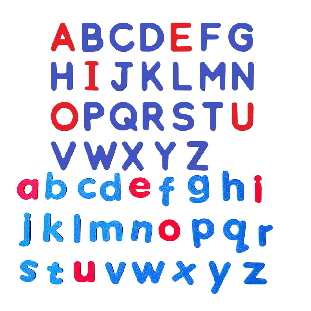 2 Sets Alphabet Magnets Simple Lowercase Letter Fridge Magnets for Kindergarten Home
2 Sets Alphabet Magnets Simple Lowercase Letter Fridge Magnets for Kindergarten Home