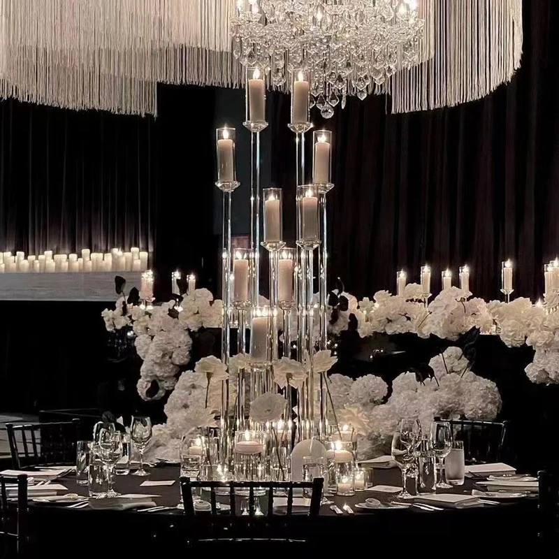 Crystals Nordic Candle Holder Wedding Center Aesthetic Luxury Candle Holder Container Dining Table Velas Home Decor GXR35XP
Crystals Nordic Candle Holder Wedding Center Aesthetic Luxury Candle Holder Container Dining Table Velas Home Decor GXR35XP