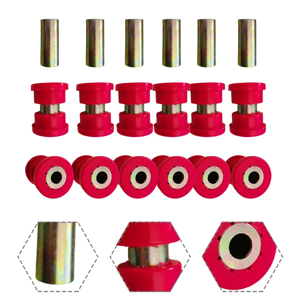 Durable New Arm Bushing Kit Rear Suspension Parts Replacement POLYURETHANE 6 Set 88-95 EG/96-00 EK RD Accessories
Durable New Arm Bushing Kit Rear Suspension Parts Replacement POLYURETHANE 6 Set 88-95 EG/96-00 EK RD Accessories