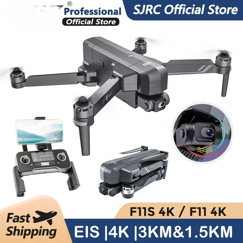 GPS 5G FPV HD 2 Axis Stabilized Gimbal EIS RC Dron Professional Brushless Quadcopter F11 4k Camera Drone 
GPS 5G FPV HD 2 Axis Stabilized Gimbal EIS RC Dron Professional Brushless Quadcopter F11 4k Camera Drone