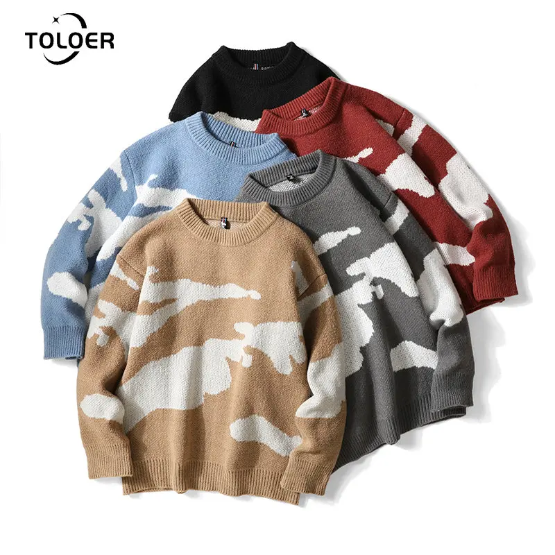 2023 Autumn Men Casual Sweater Cloud Pattern Cute Couple Sweaters Round Neck Long Sleeve Male Knitted Sweater Harajuku Pullover
2023 Autumn Men Casual Sweater Cloud Pattern Cute Couple Sweaters Round Neck Long Sleeve Male Knitted Sweater Harajuku Pullover