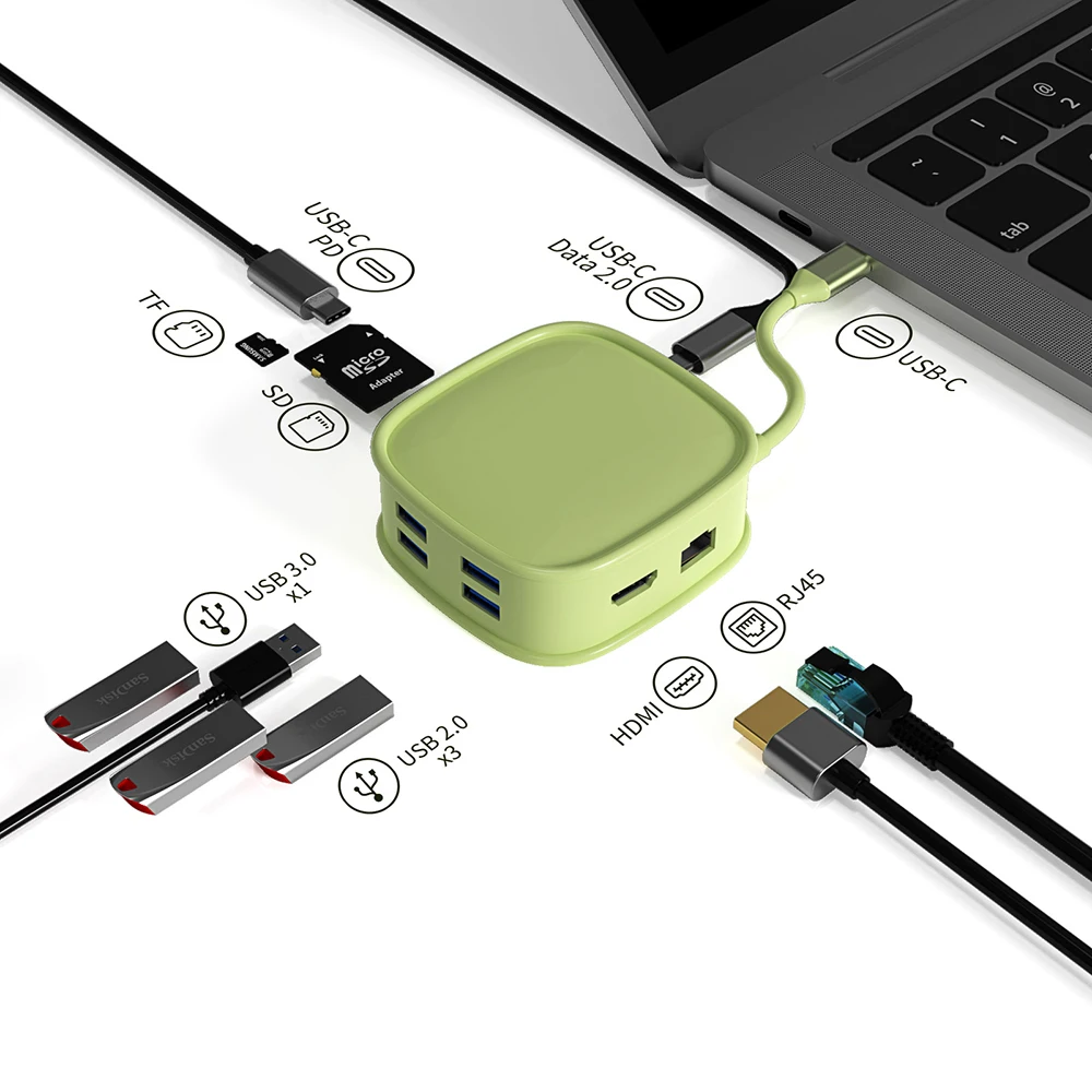 10 In 1 Expand Dock Office Tools Usb Hub Abs Material Multifunctional Portable Docking Station Computer Accessories
10 In 1 Expand Dock Office Tools Usb Hub Abs Material Multifunctional Portable Docking Station Computer Accessories