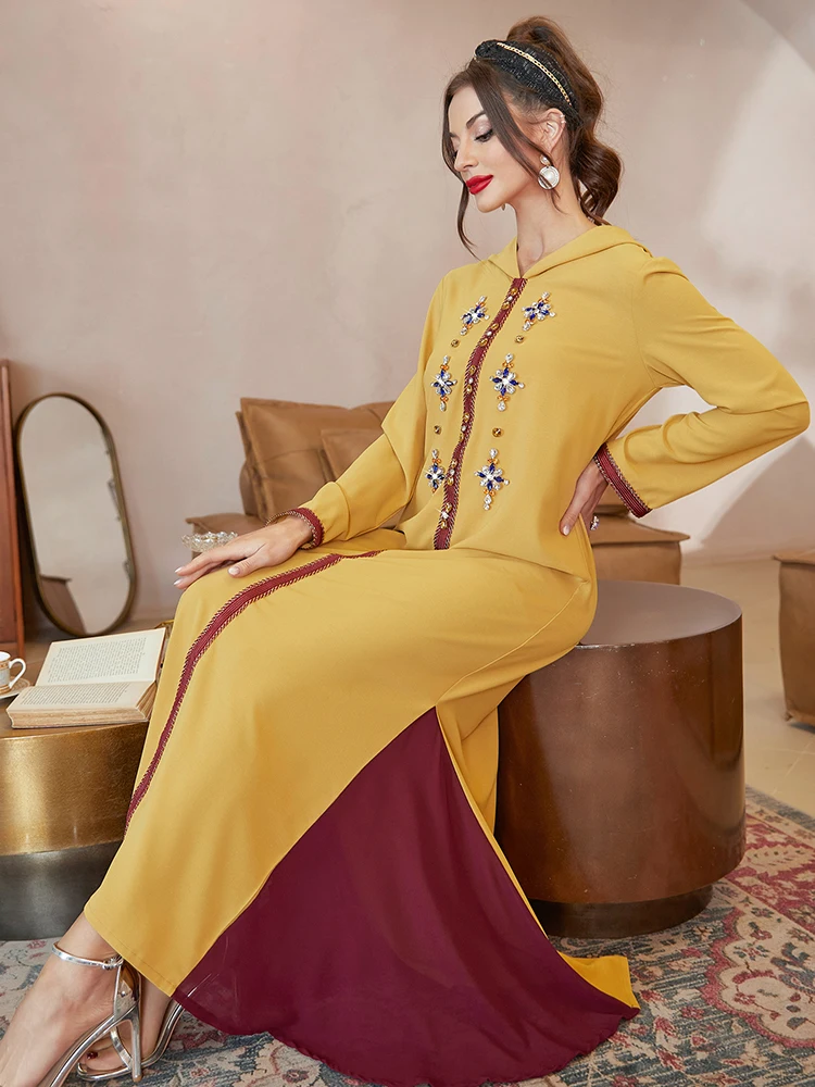 Ramadan Eid Mubarak Kaftans Prayer Clothes Abaya Dubai Arabic Turkey Dresses For Women Islam Muslim Dress Robes Djellaba Femme
Ramadan Eid Mubarak Kaftans Prayer Clothes Abaya Dubai Arabic Turkey Dresses For Women Islam Muslim Dress Robes Djellaba Femme