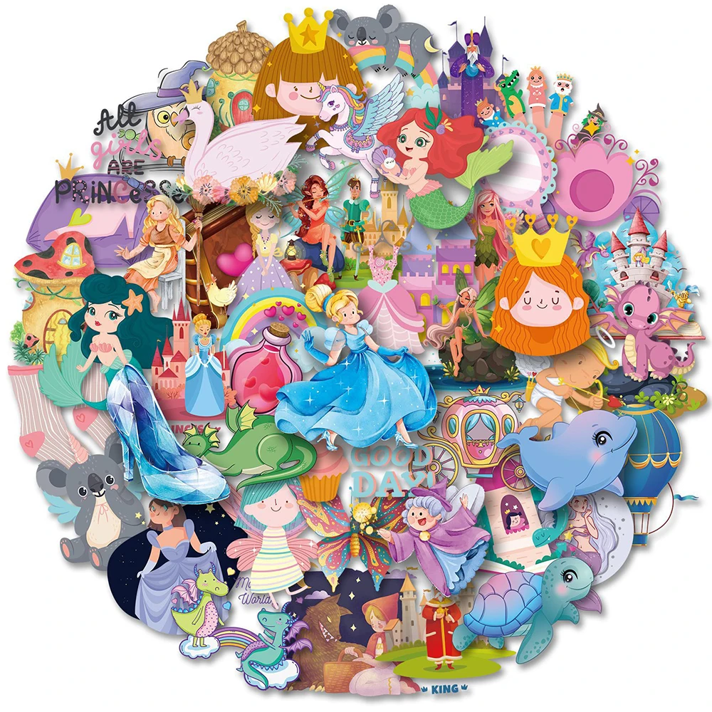 10/30/50pcs Mix Disney Cute Princess Cartoon Stickers Aesthetic Decal Laptop Phone Luggage Scrapbook Waterproof Sticker Kid Toy
10/30/50pcs Mix Disney Cute Princess Cartoon Stickers Aesthetic Decal Laptop Phone Luggage Scrapbook Waterproof Sticker Kid Toy