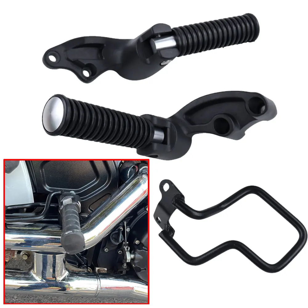 Motorcycle Part Folding Footpegs Rear Passenger Foot Peg Footrest Bracket For Indian Scout Bobber Sixty Twenty Rogue 2015-2023
Motorcycle Part Folding Footpegs Rear Passenger Foot Peg Footrest Bracket For Indian Scout Bobber Sixty Twenty Rogue 2015-2023