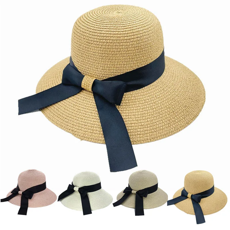 1x Summer Vacation Seaside Beach Hat Bow Paper Straw Pot Hat Sunscreen Windproof Sun Hat Outdoor Travel Fashion Fisherman Hat
1x Summer Vacation Seaside Beach Hat Bow Paper Straw Pot Hat Sunscreen Windproof Sun Hat Outdoor Travel Fashion Fisherman Hat