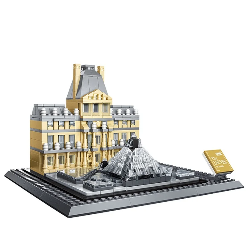 2022 New Architecture Paris Louvre Palace Museum Landmark Building Blocks Construction Bricks kids toys for children
2022 New Architecture Paris Louvre Palace Museum Landmark Building Blocks Construction Bricks kids toys for children