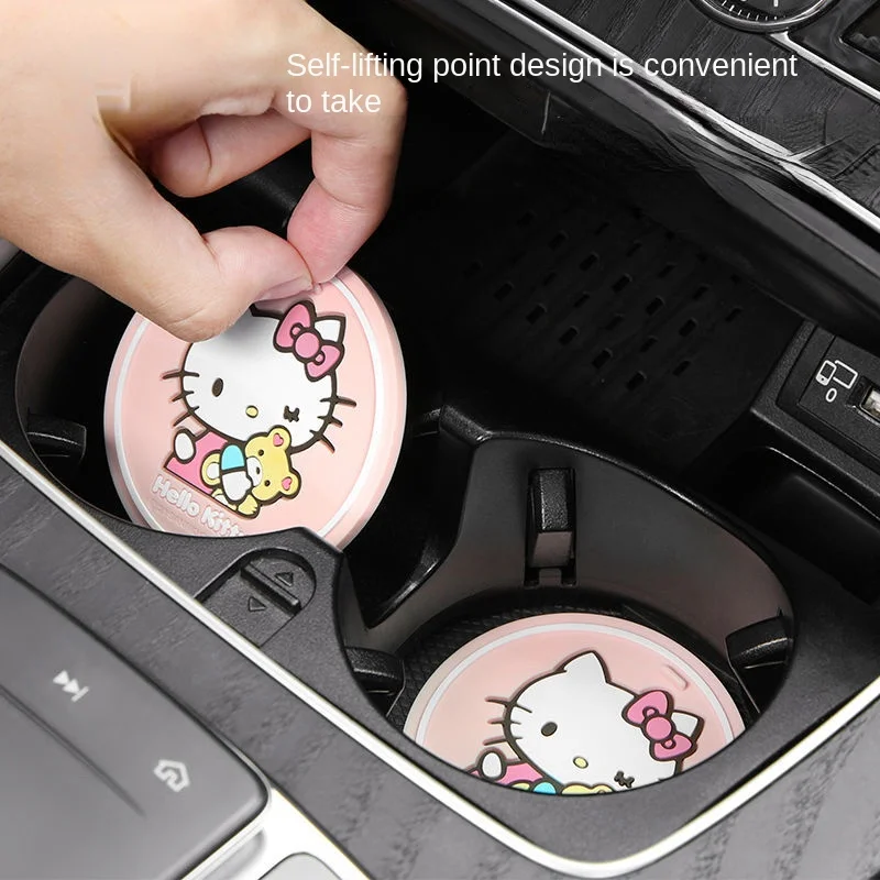 Hello Kitty Car Water Cup Mat Storage Tank Pad Cartoon Car Interior Accessory Universal Non-Slip Mat Car
Hello Kitty Car Water Cup Mat Storage Tank Pad Cartoon Car Interior Accessory Universal Non-Slip Mat Car